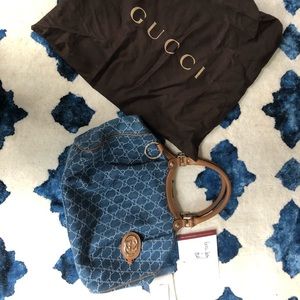 Gucci Sukey medium in denim